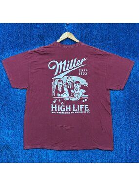 Miller High Life Graphic T-Shirt Size XXL